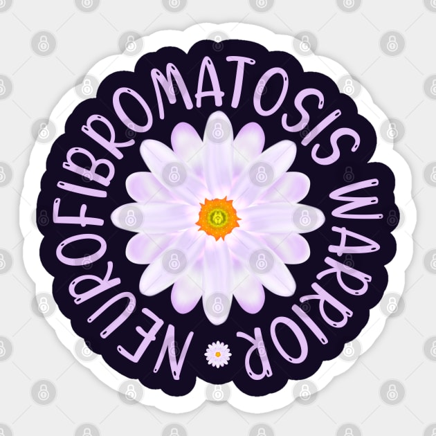 Neurofibromatosis Warrior Sticker by MoMido